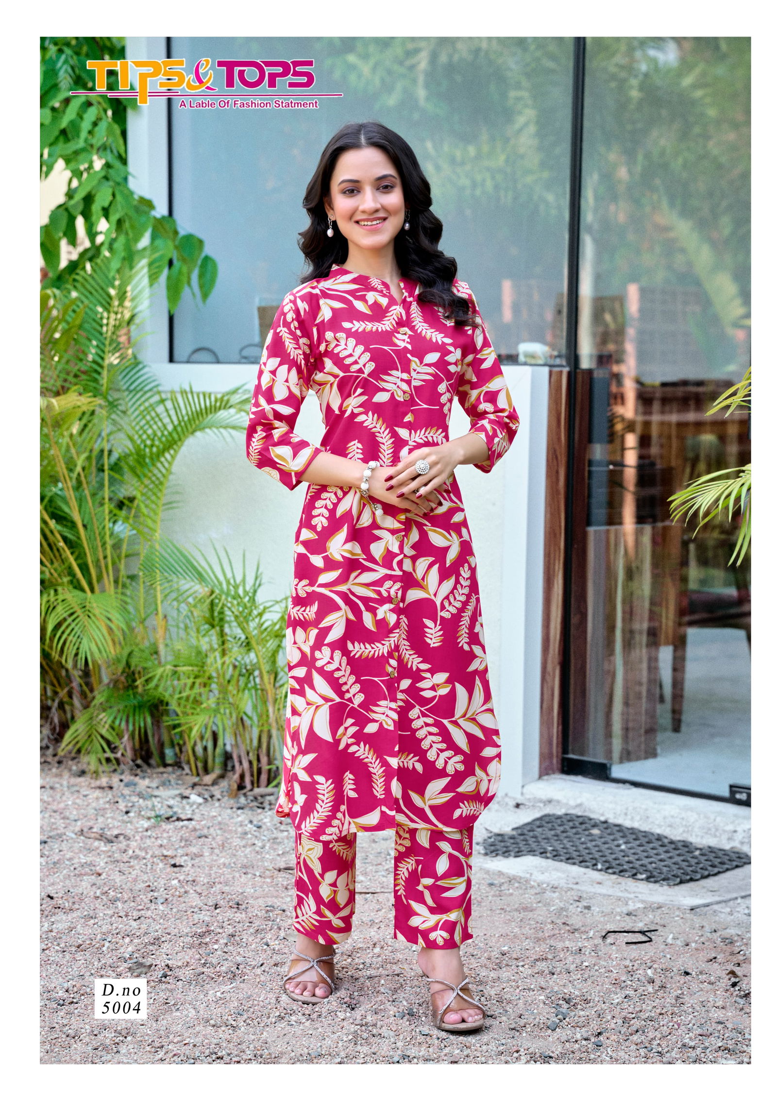 Cinderella Vol 5 By Tips And Tops Rayon Printed Cord Set Orders In India